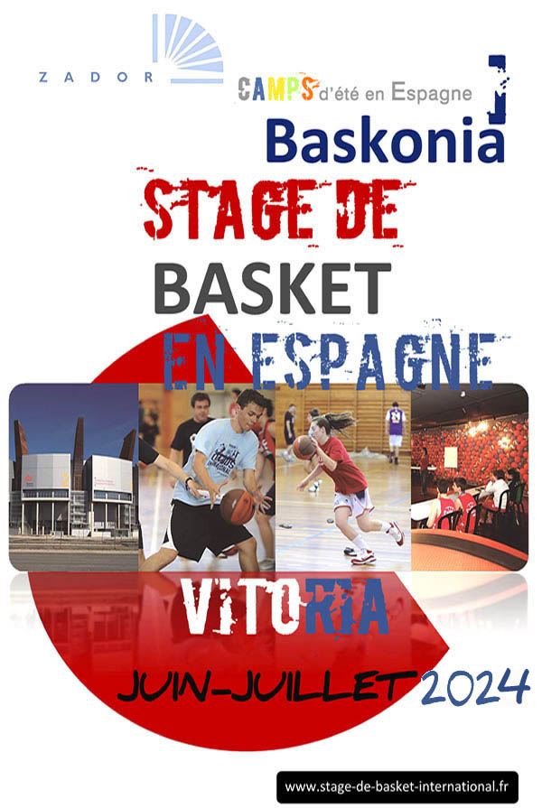 Stage de Basket Laboral Kutxa Vitoria Espagne